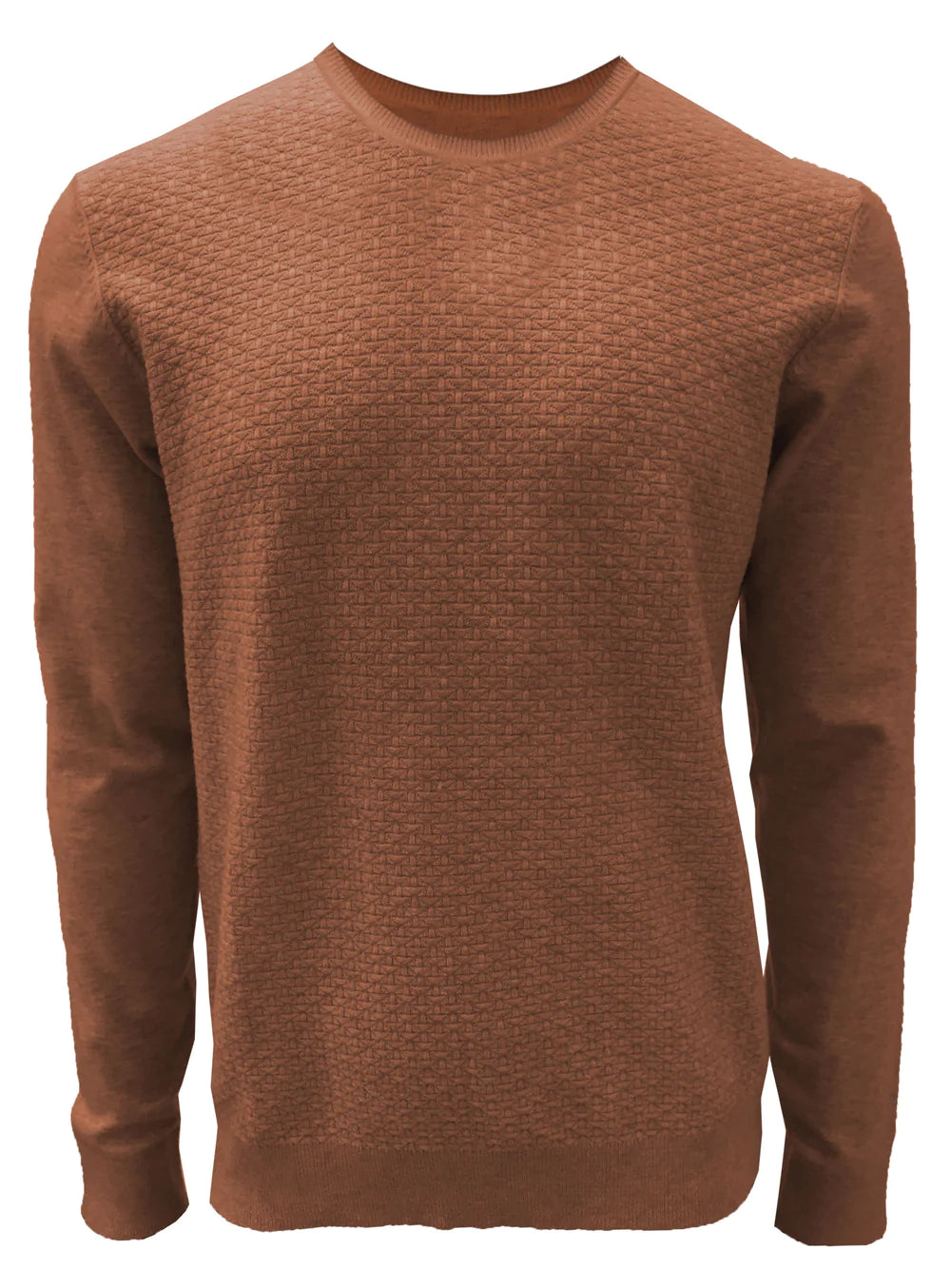 POINT ZERO-LOGAN Cashmere-like sweater-BRONZE
