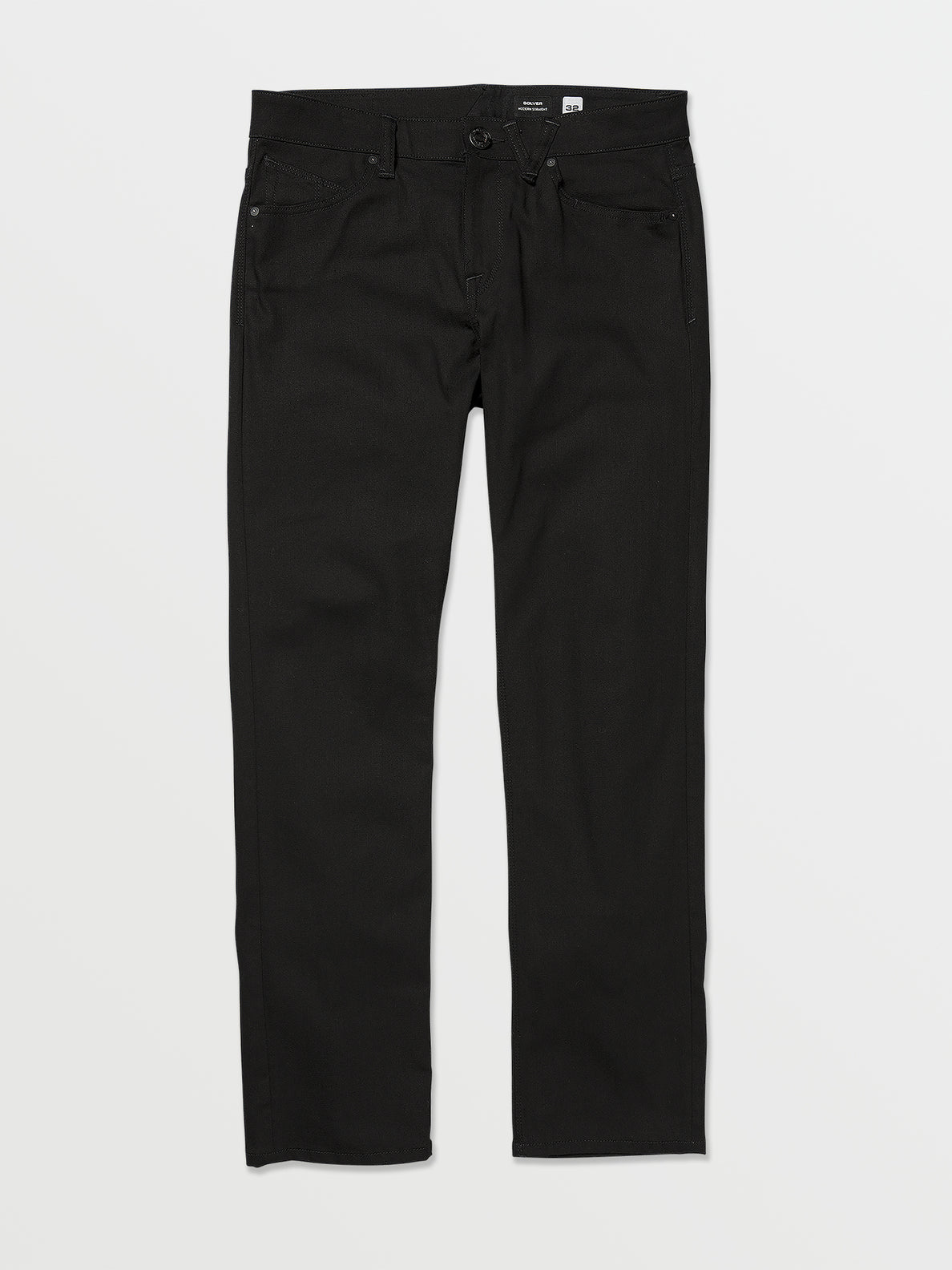 VOLCOM-Solver Jeans-BLACK ON BLACK