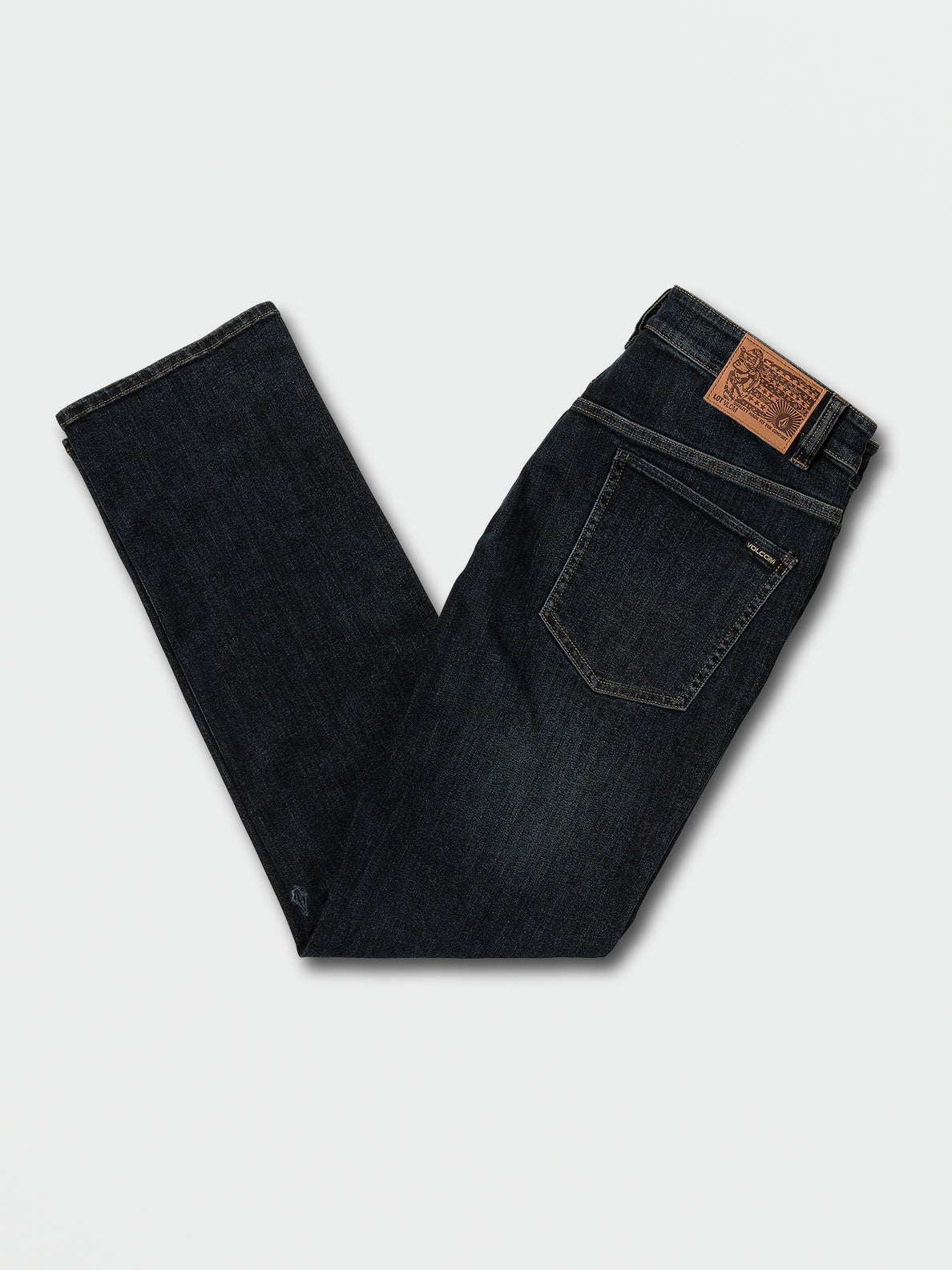 VOLCOM-Solver Jeans-VINTAGE BLUE