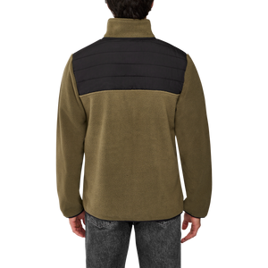 KOMBI-Green Land Recycled Fleece Jacket-FERN