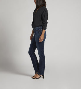 SILVER JEANS-Avery High Rise Straight Leg